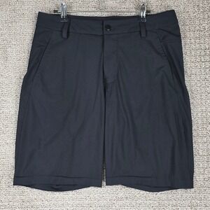 Lululemon Mens Commission Short 10" Black Golf Casual Shorts Size 34
